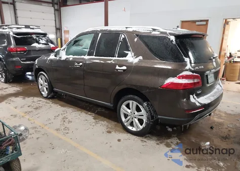 2013 Mercedes-Benz Ml 350 4Matic из США, поврежденный, VIN 4JGDA5HB2DA169742